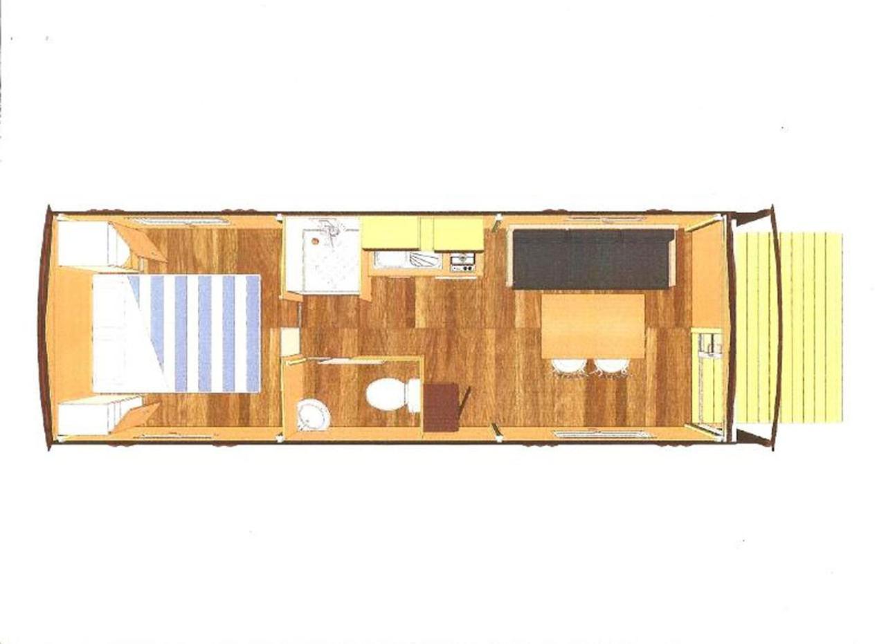 Camping Les Amandiers Castelnau-de-Guers Kültér fotó